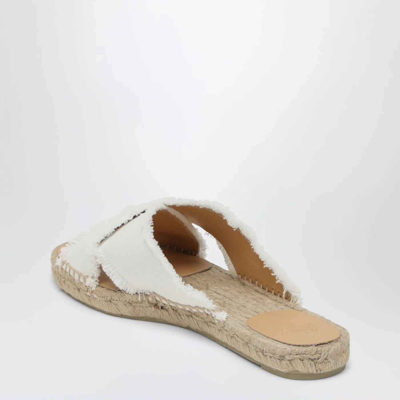Castañer White Palmera slip-on