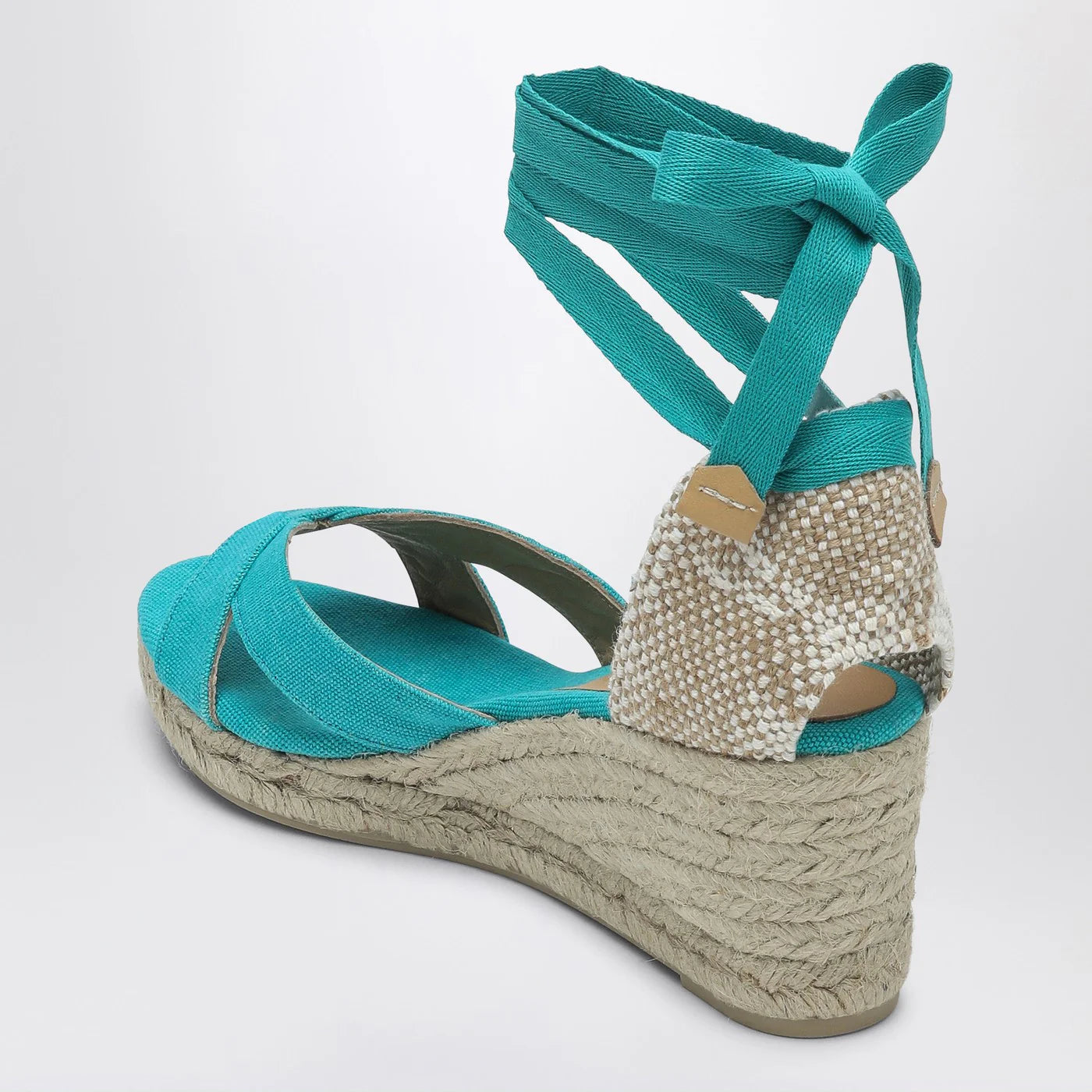 Castañer Bailey aquamarine espadrilles