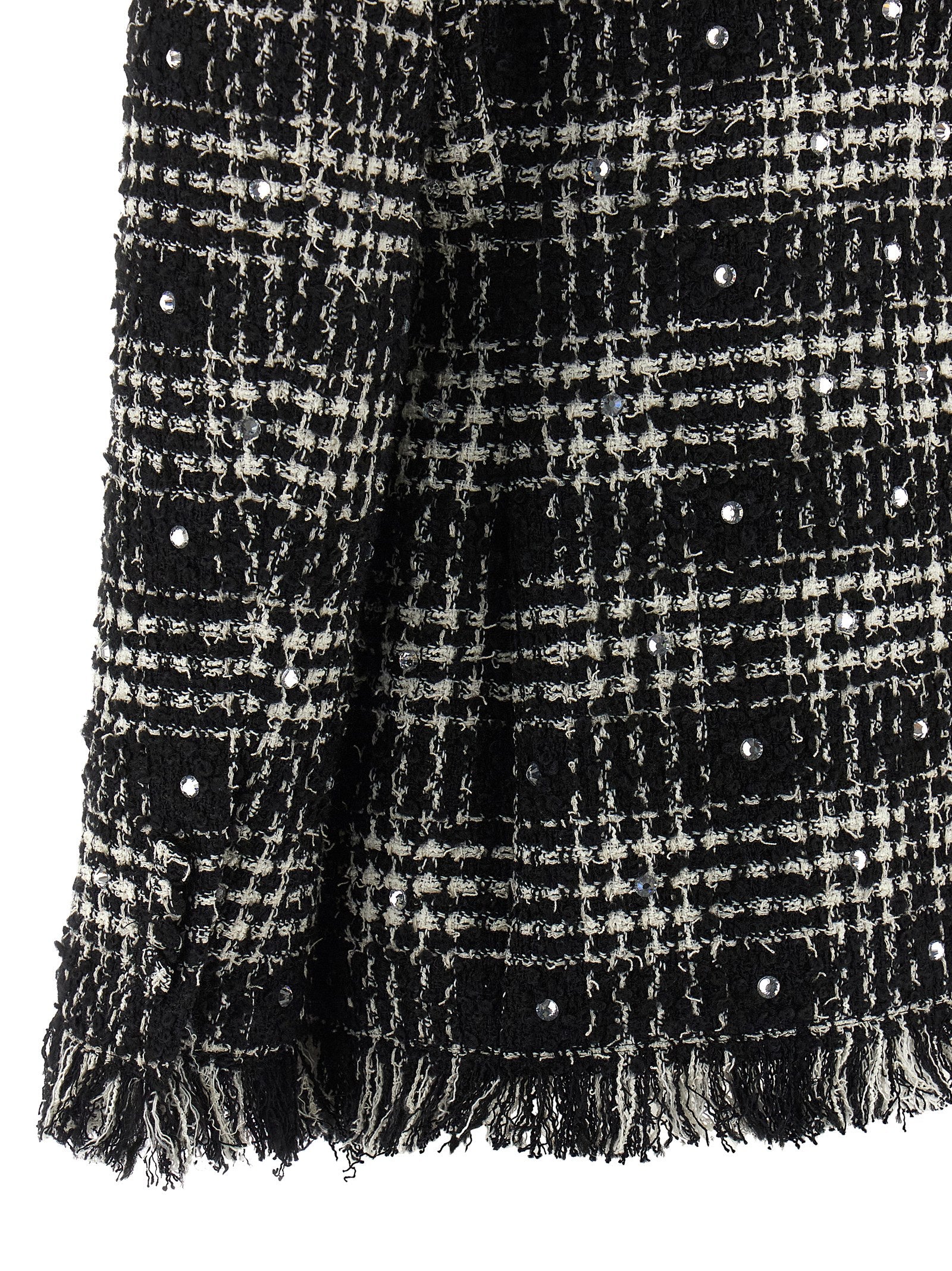 Giuseppe Di Morabito Tweed And Rhinestone Blazer