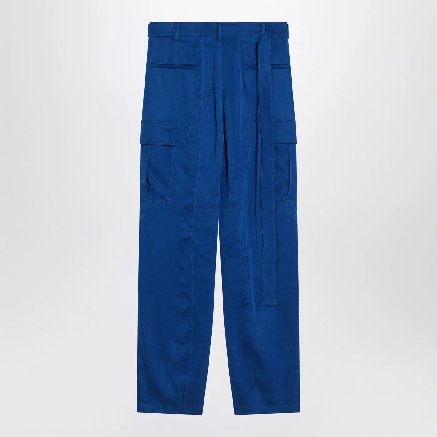 Ferragamo Electric blue cargo trousers