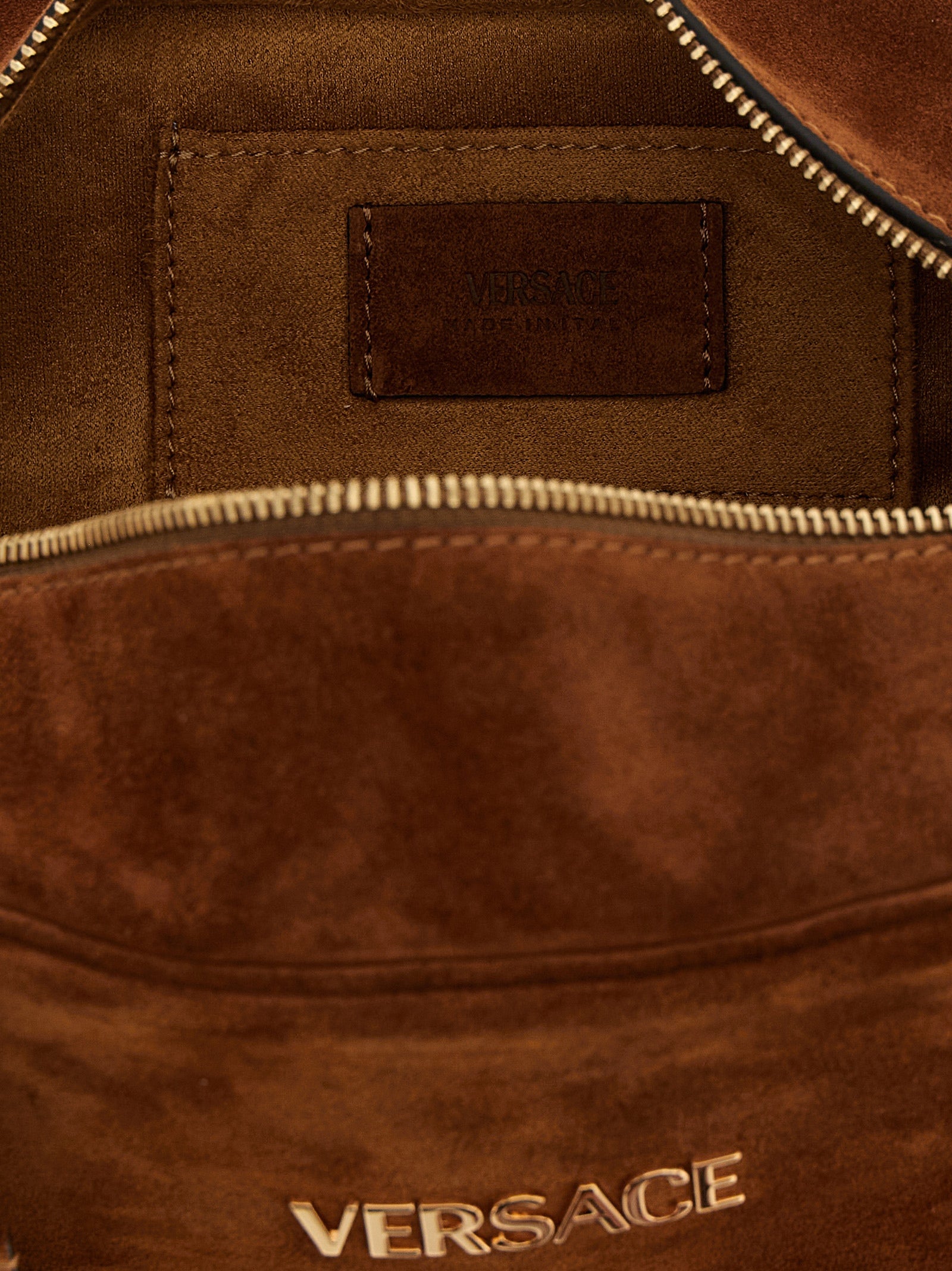 Versace Tag Shoulder Bag