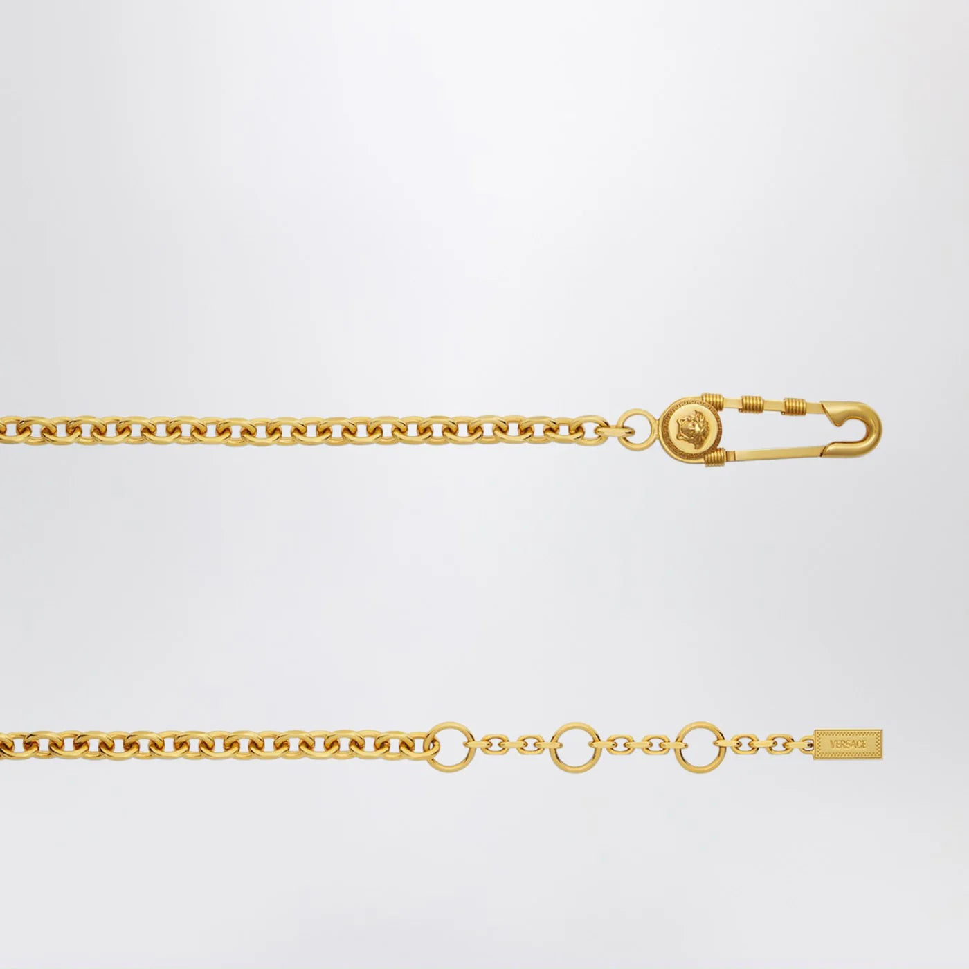 Versace Safety Pin chain belt