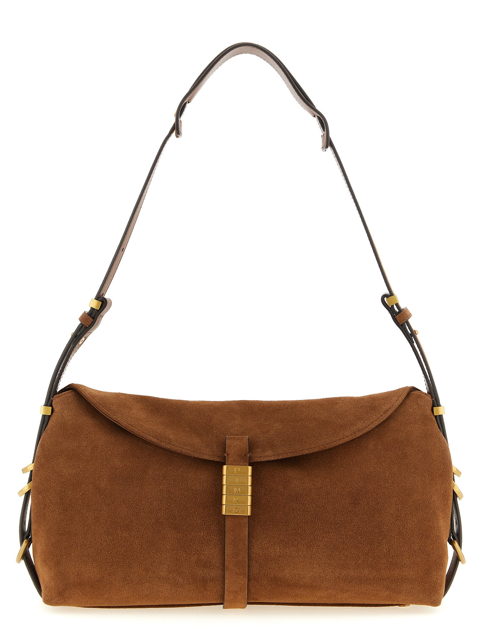 Pinko Saddle Horizontal Shoulder Bag