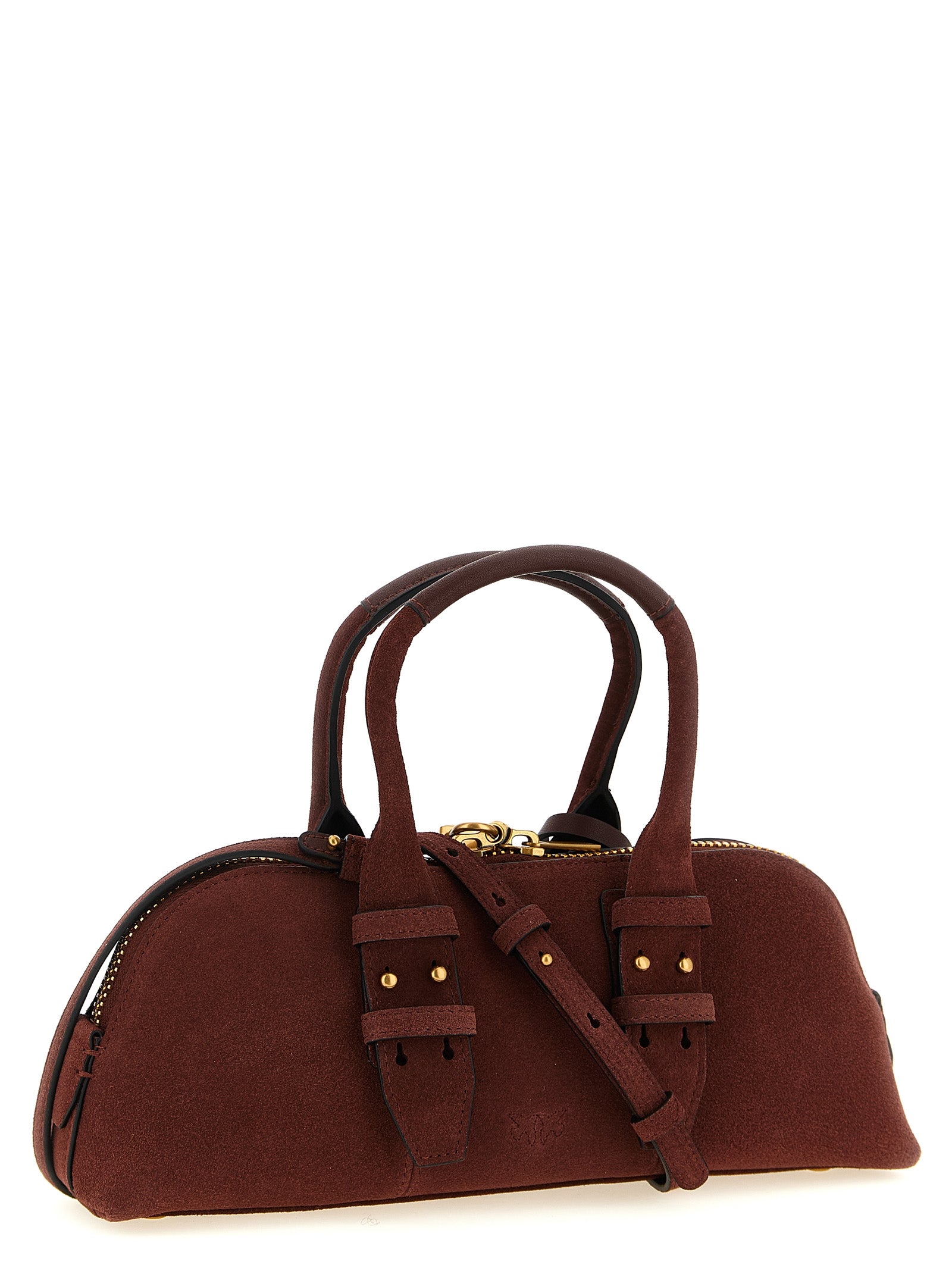 Pinko Bowling Baguette Shoulder Bag