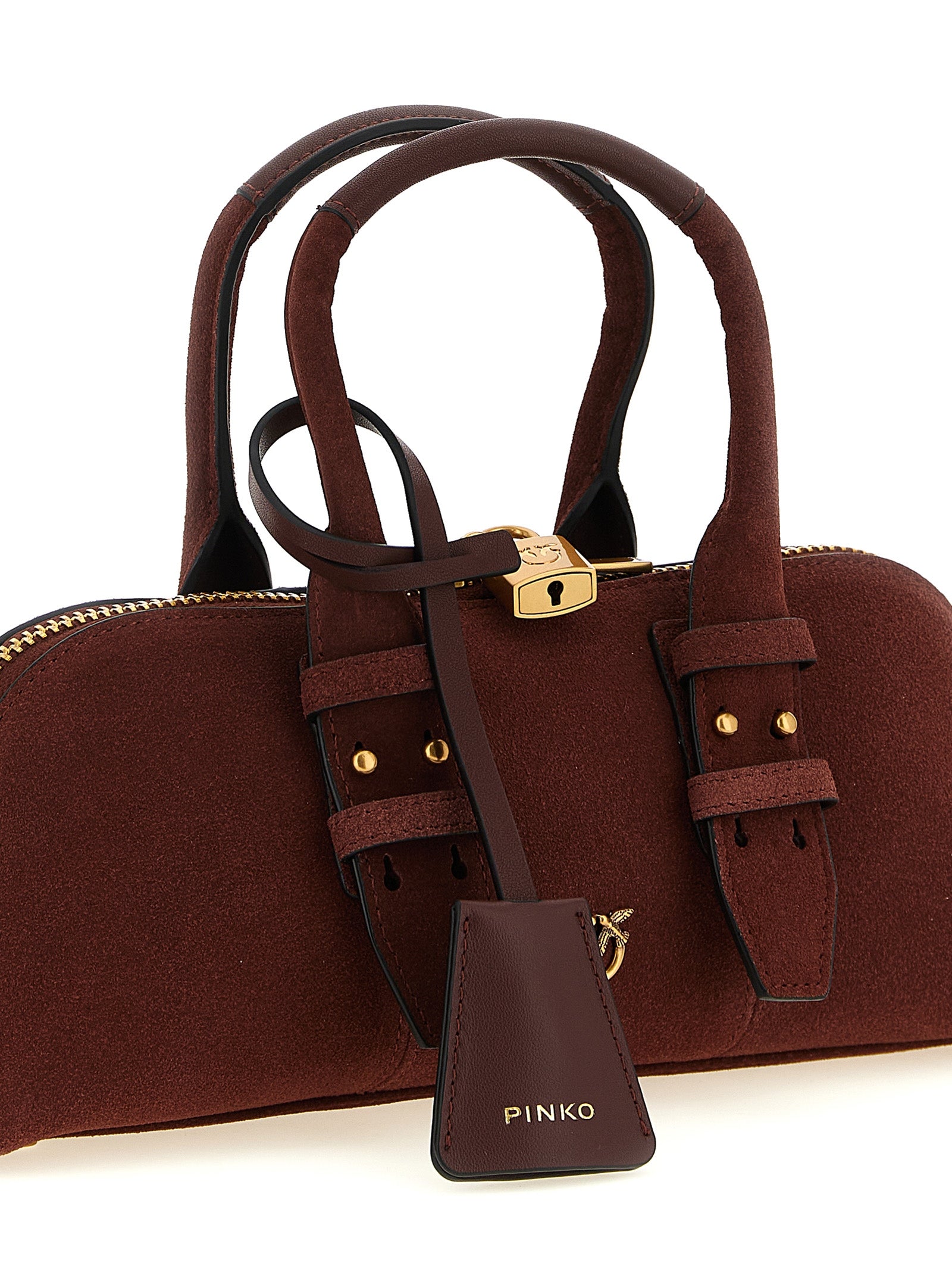 Pinko Bowling Baguette Shoulder Bag