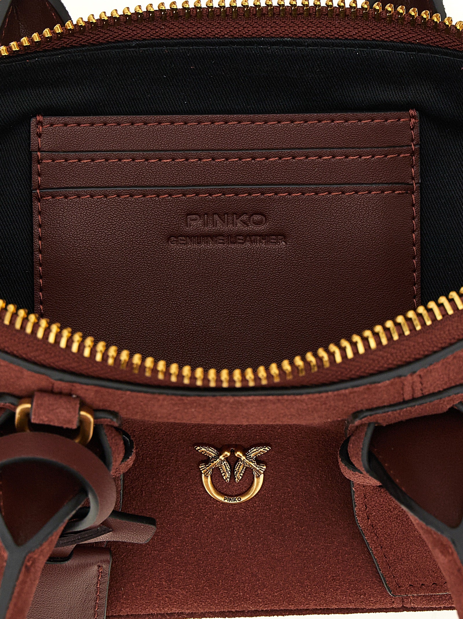 Pinko Bowling Baguette Shoulder Bag