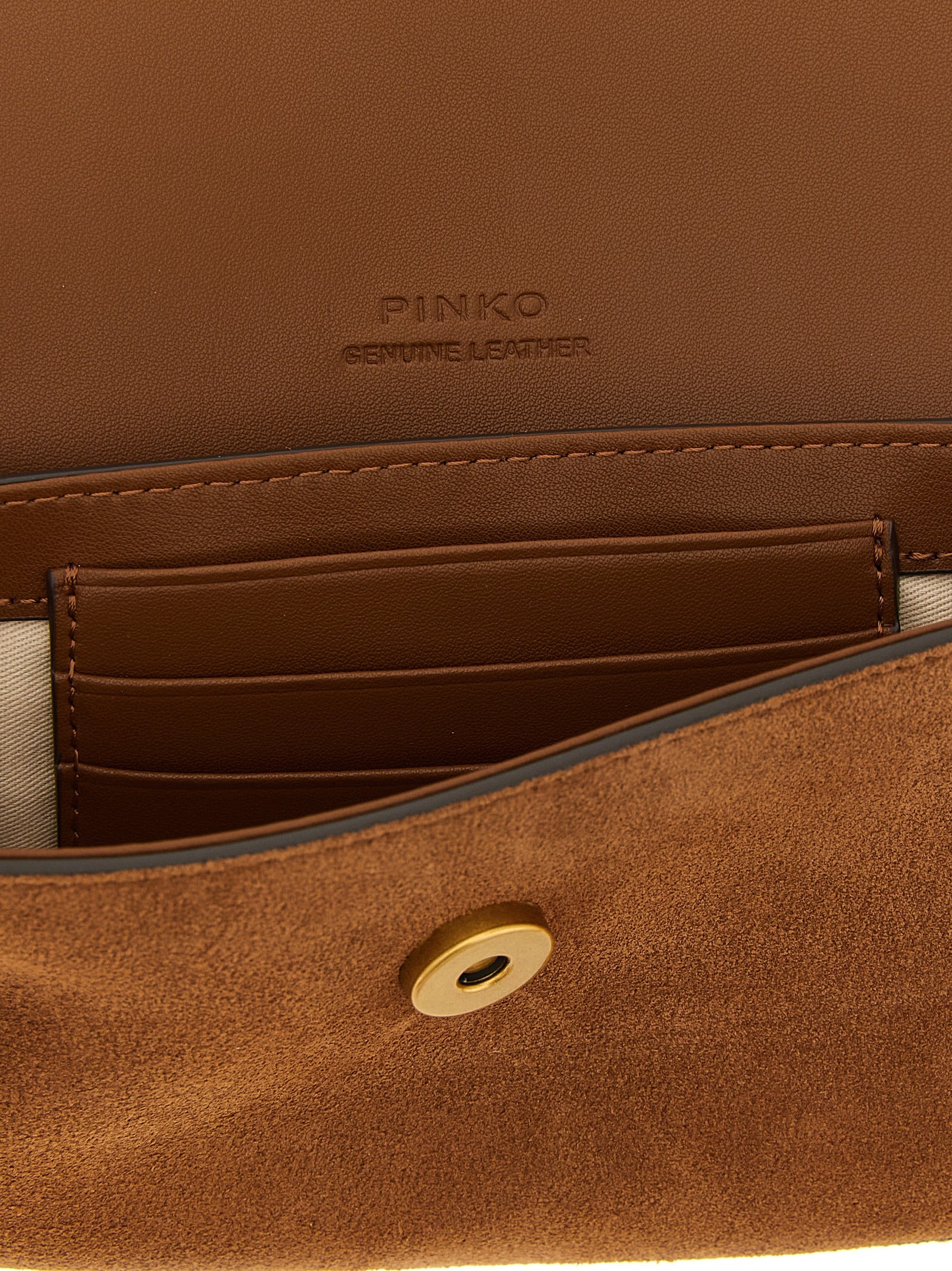 Pinko Saddle Flat Medium Shoulder Bag