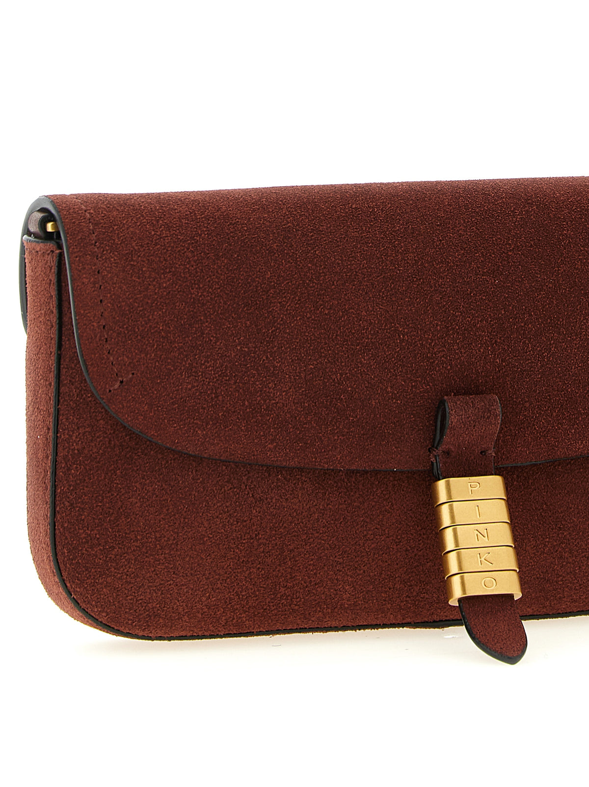 Pinko Saddle Flat Medium Shoulder Bag