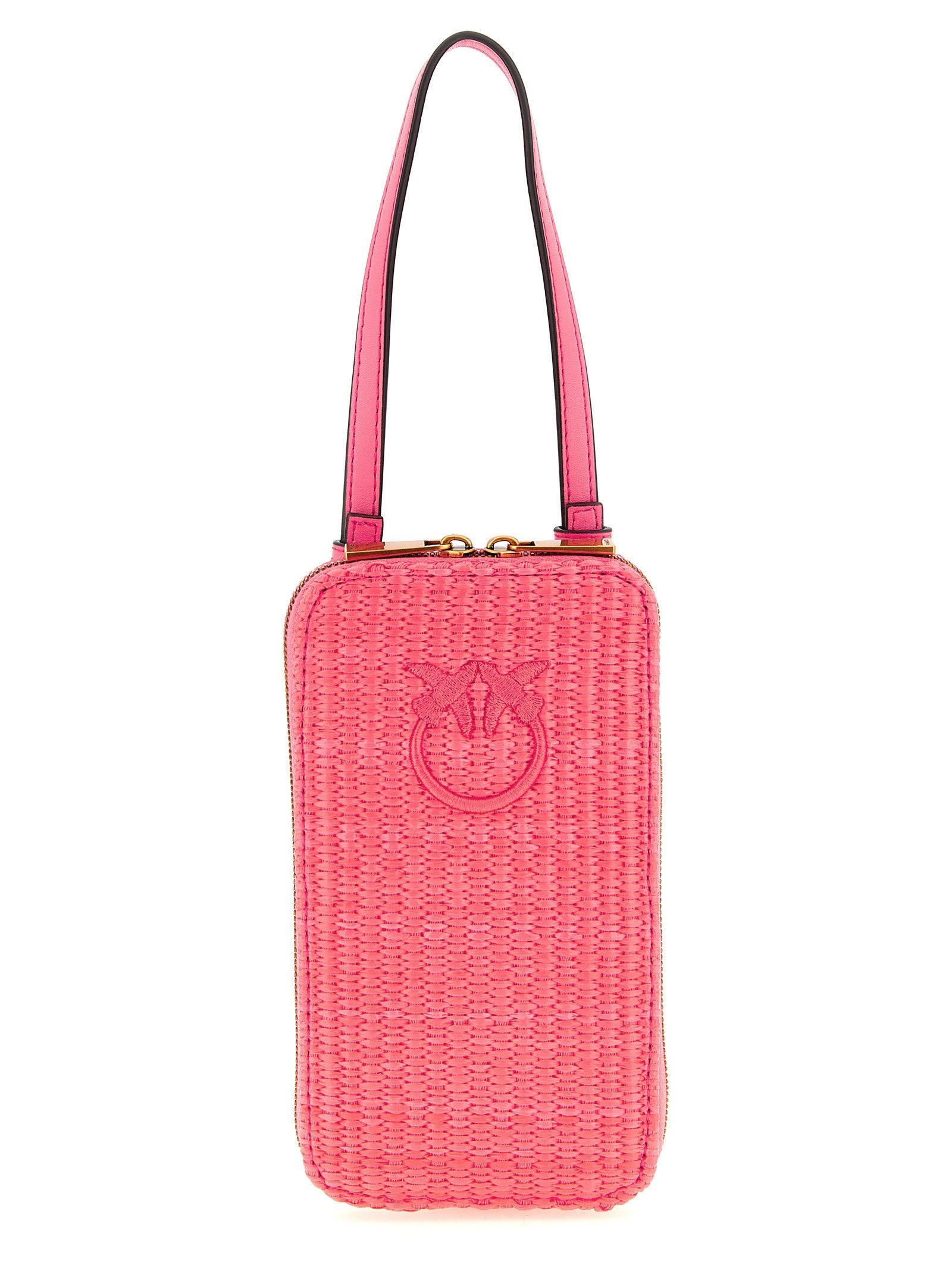 Pinko Raffia Smartphone Holder