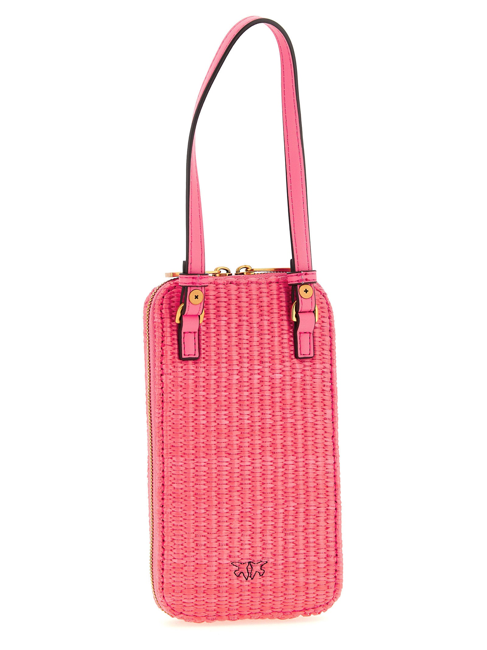 Pinko Raffia Smartphone Holder