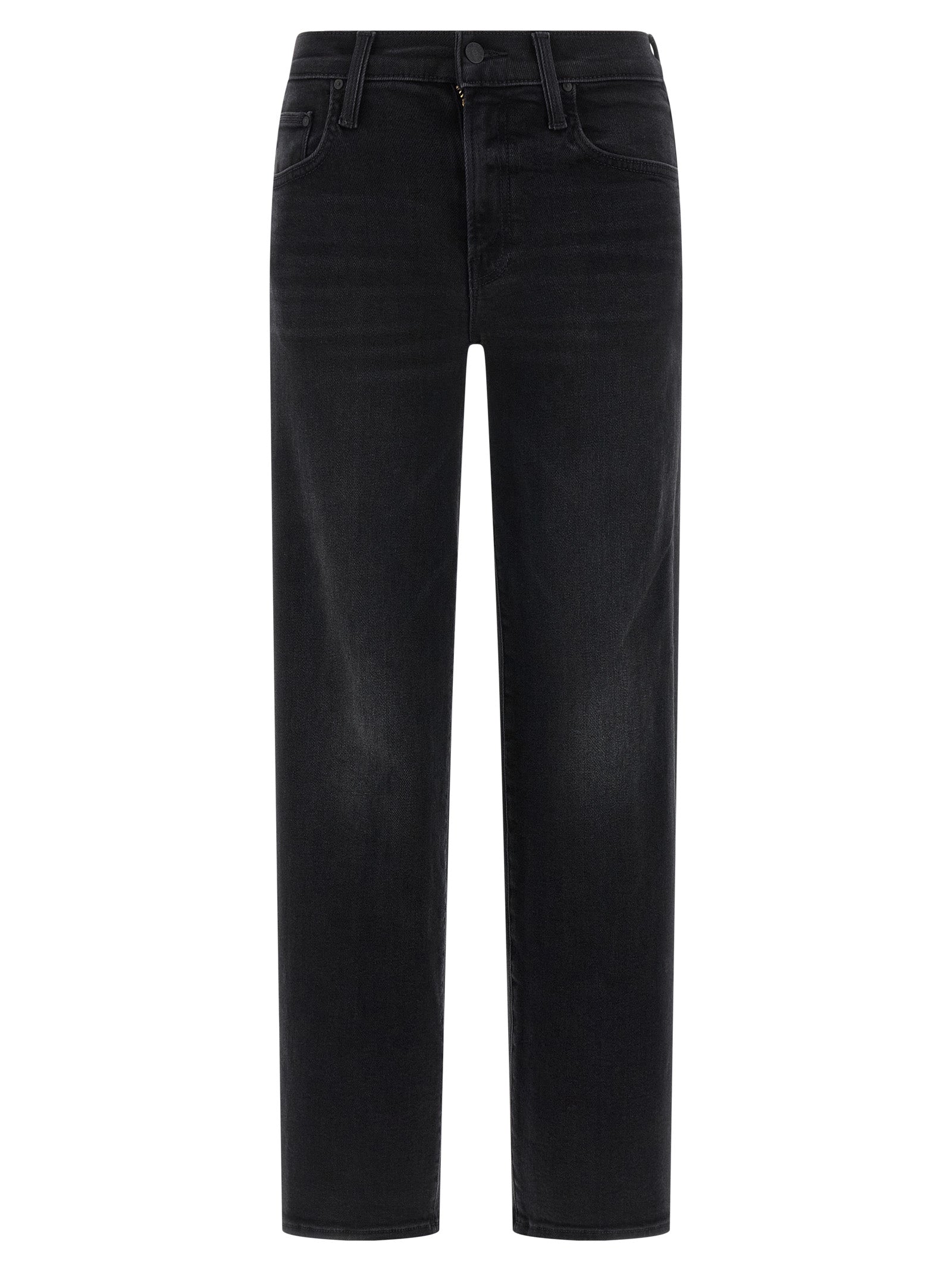 Mother The Mid Rise Rambler Zip Flood Jeans