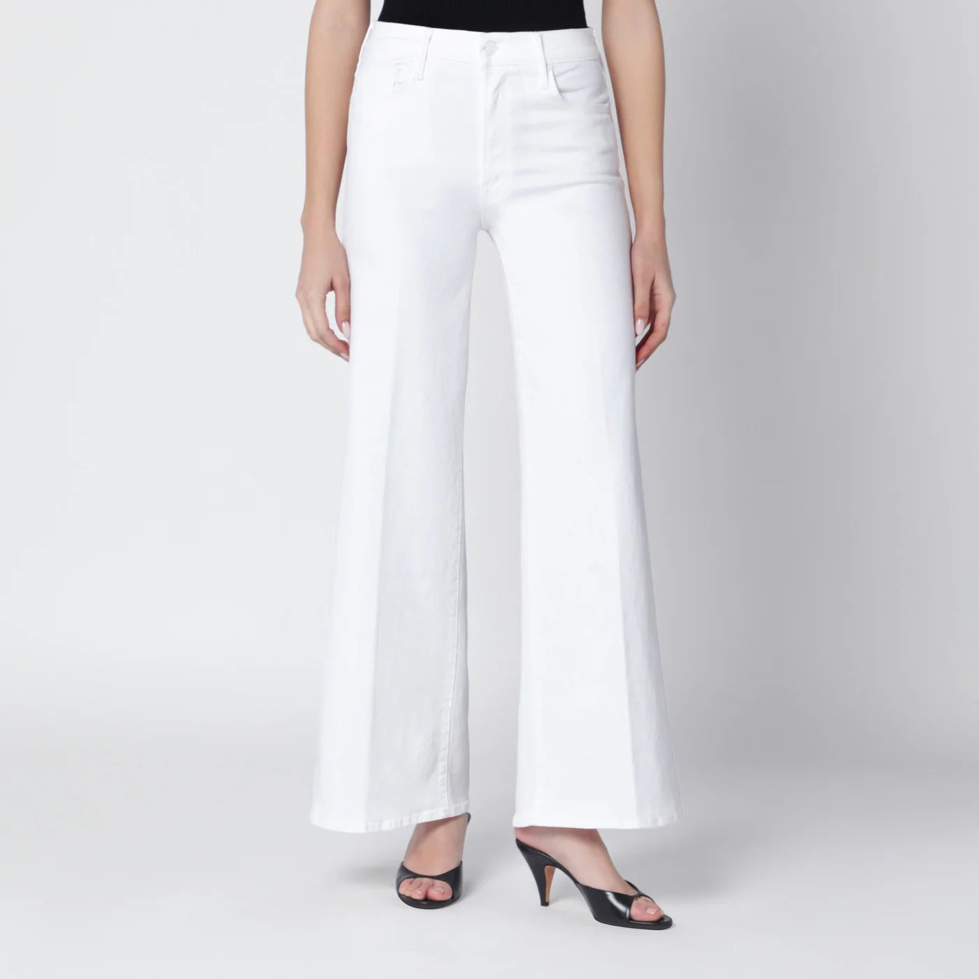 Mother White flared Fairest Of Them All jeans