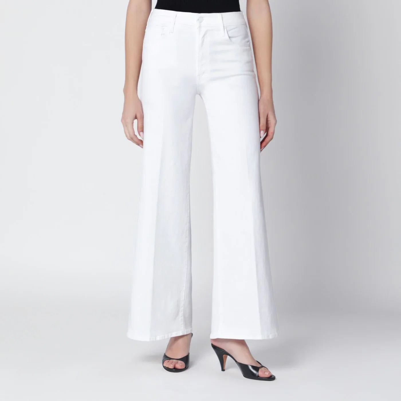 Mother White flared Fairest Of Them All jeans