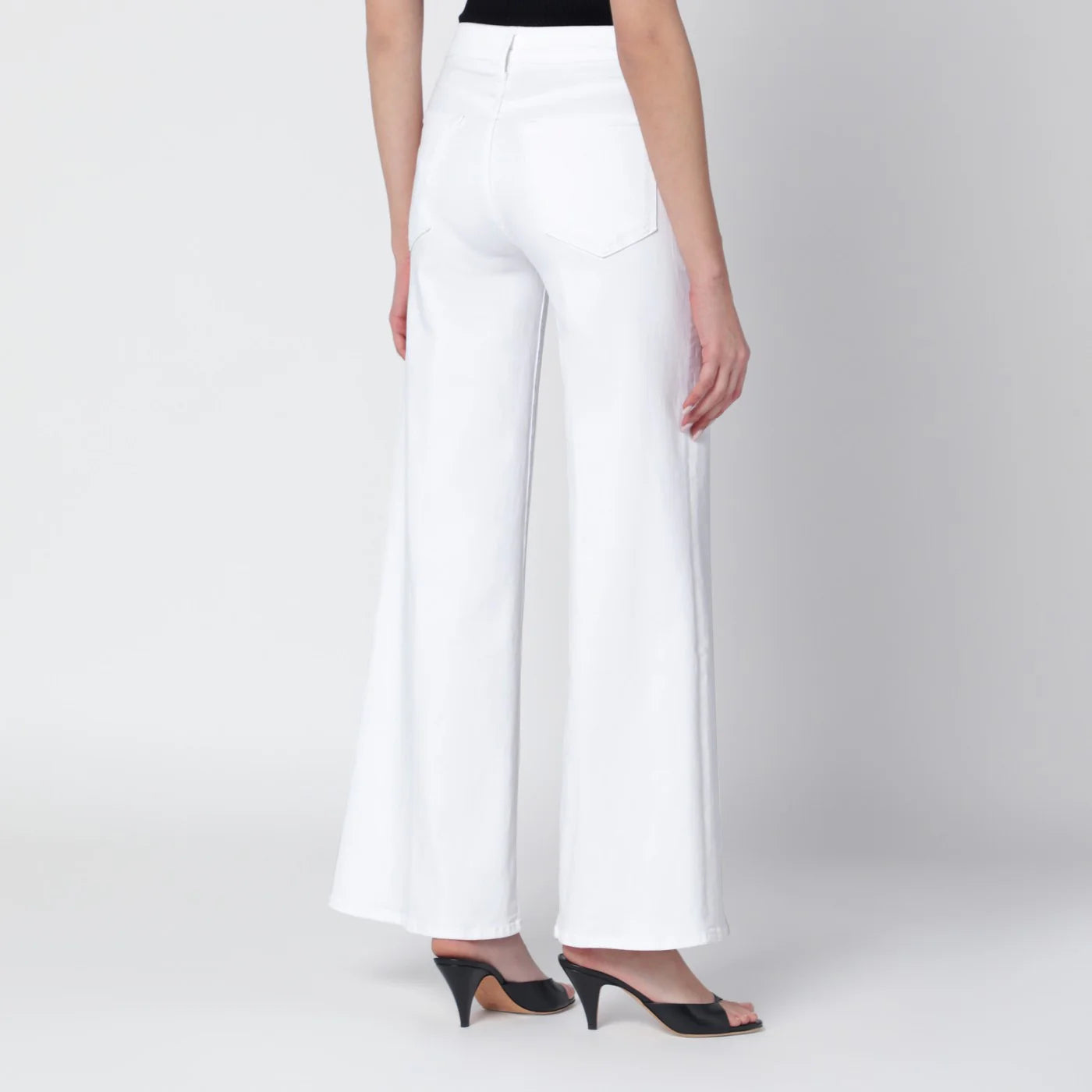 Mother White flared Fairest Of Them All jeans