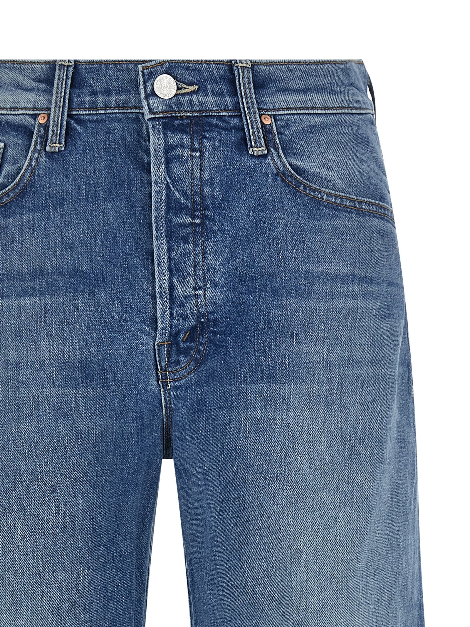 Mother The Tomcat Roller Sneak Jeans