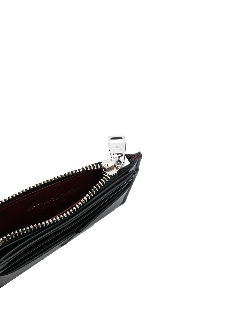 Mbajtëse kartash me printim logo Alexander McQueen