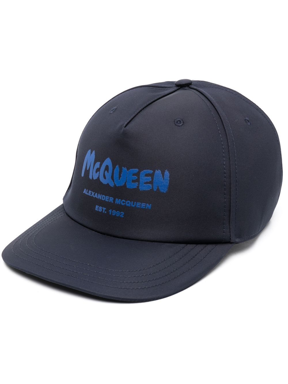 Kapele bejsbolli me logo Alexander McQueen