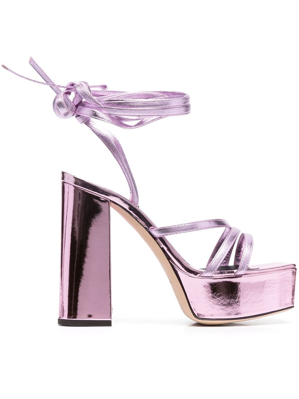 Giuseppe Zanotti Metallic 125mm platform sandals