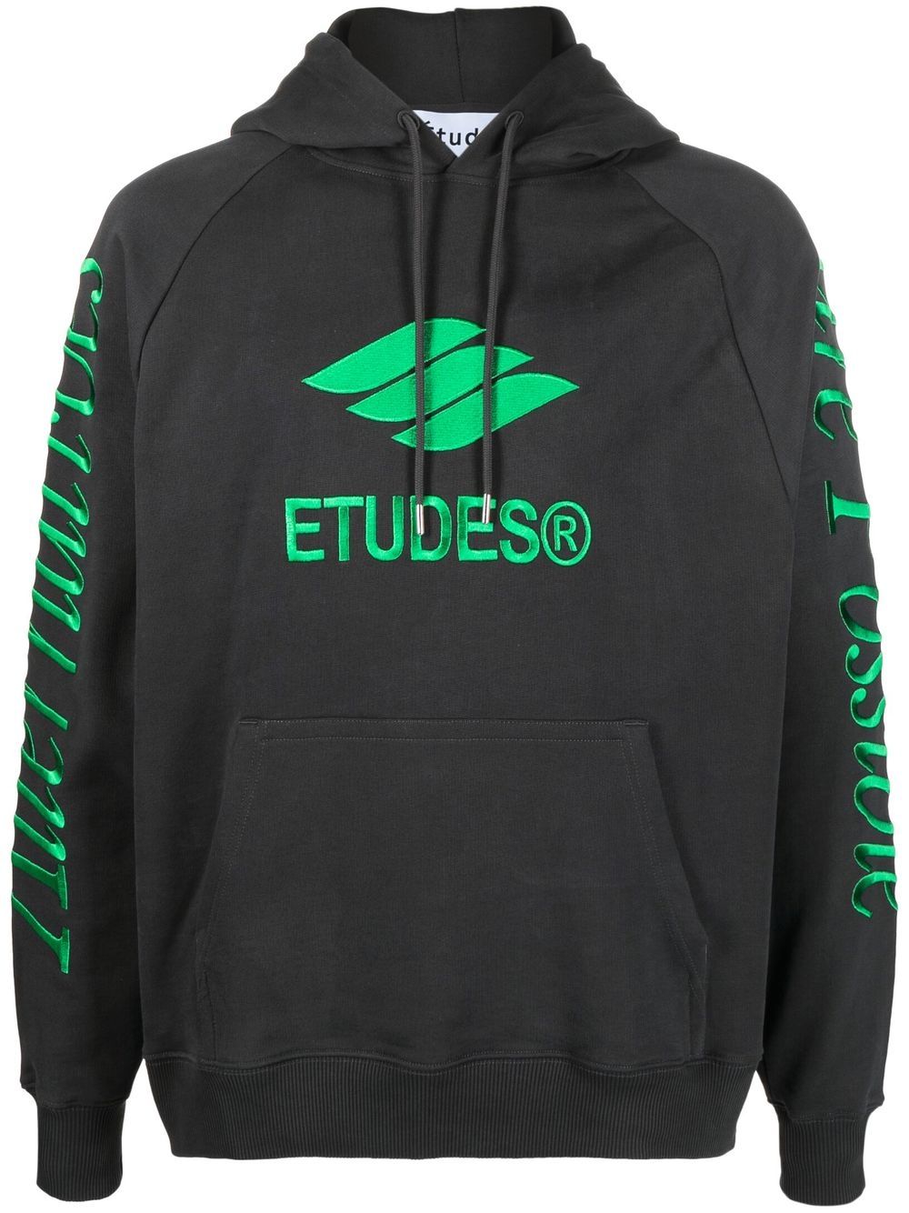 Études Ãtudes Logo organic cotton hoodie