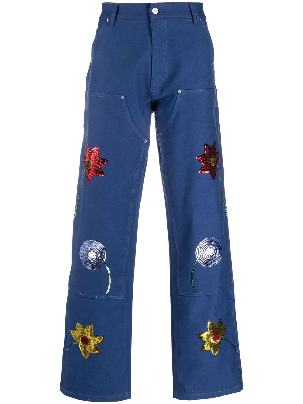 Sky High Farm Workwear Embroidered denim jeans