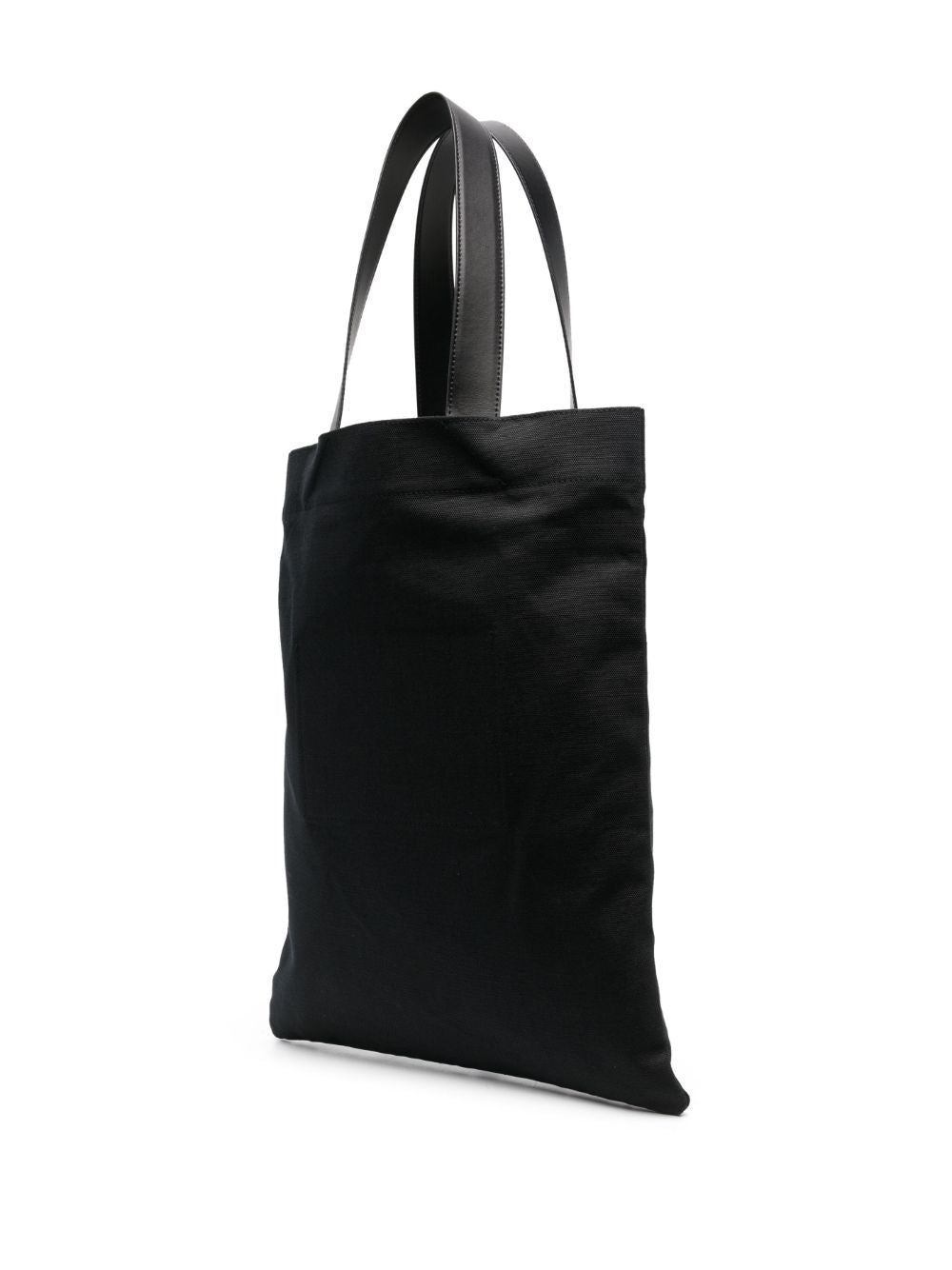 Çantë tote me print logo Jil Sander