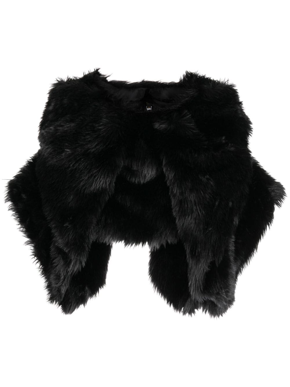 Bluzë e shkurtuar me dizajn prej lëkure Comme Des Garcons