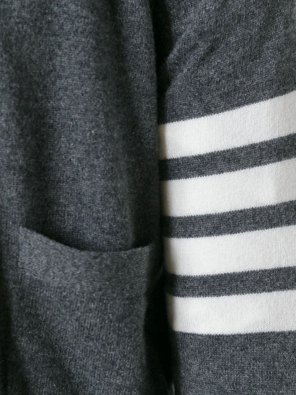 Thom Browne 4Bar cashmere cardigan