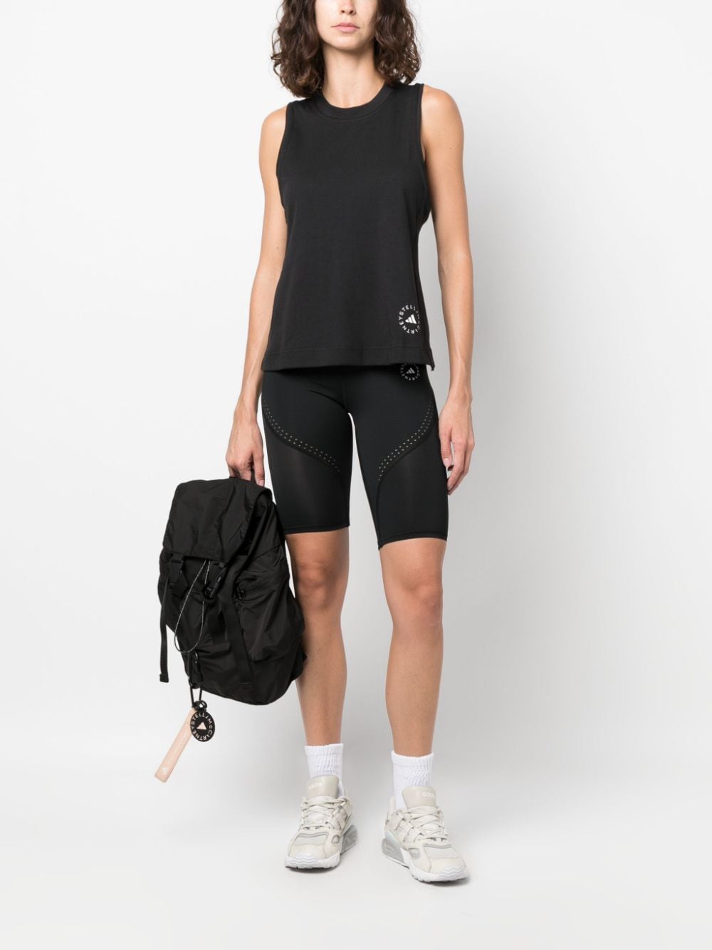 Adidas nga Stella McCartney Këmishë e Zezë