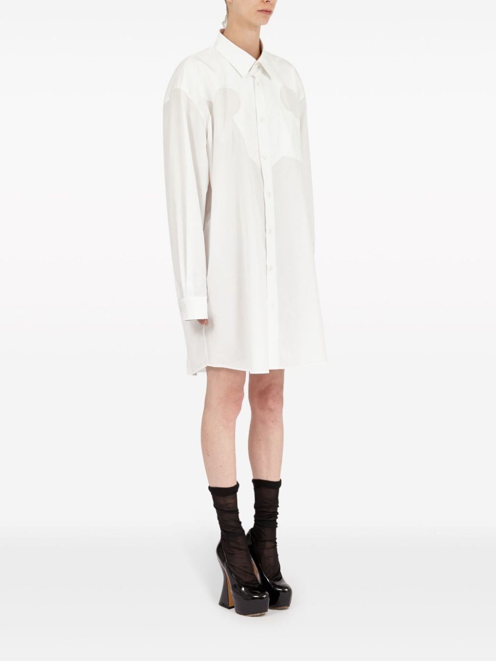Maison Margiela Mini këmishë e shkurtër