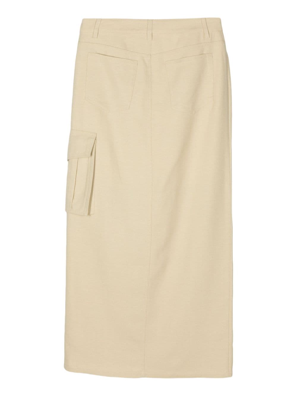 Filippa K Crepe cargo skirt