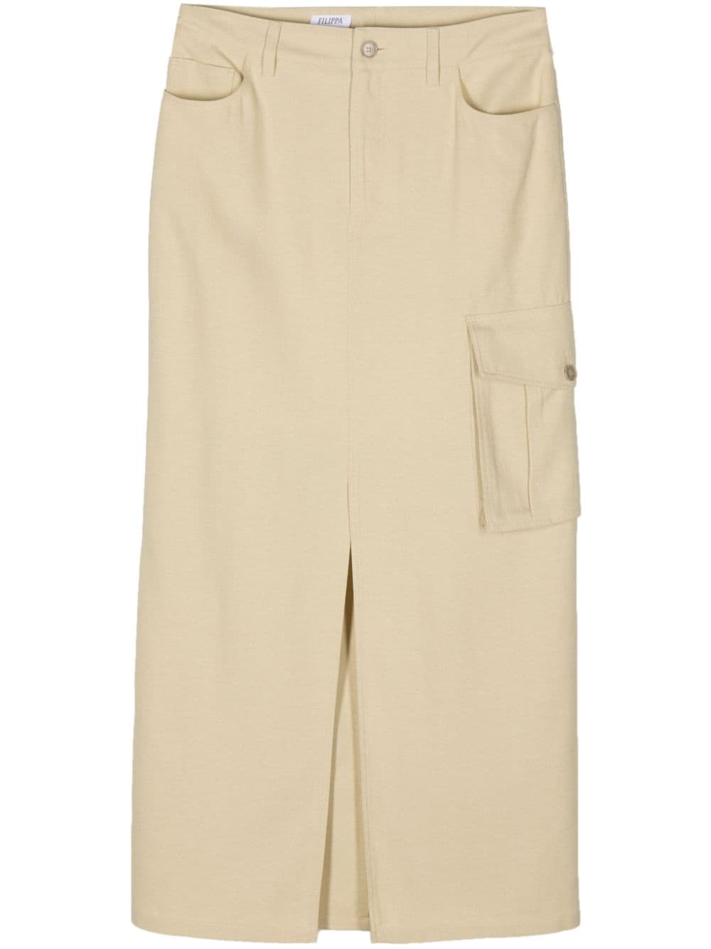 Filippa K Crepe cargo skirt
