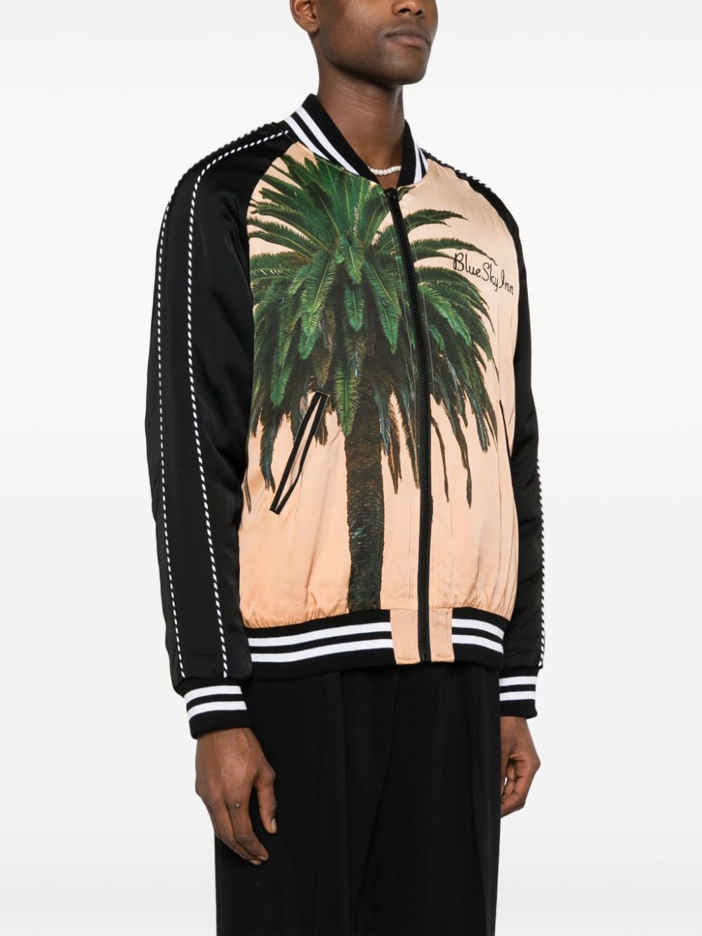 Blue Sky Inn Logo varsity jacket