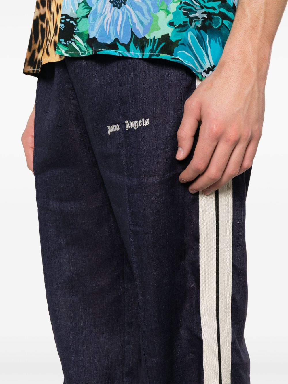 Pantallona Palm Angels Blu