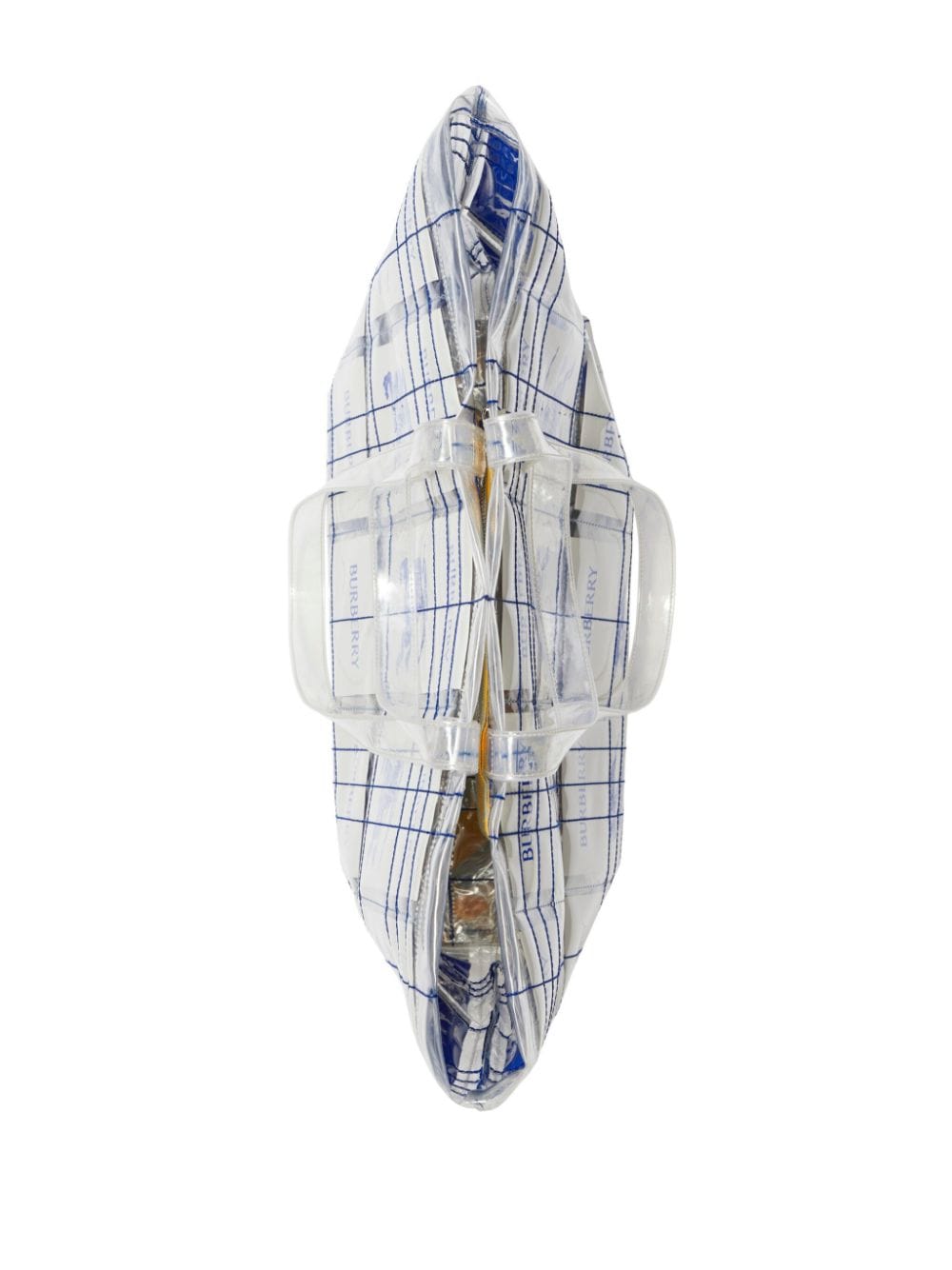 Burberry EKD logo-tag Transparent Tote Bag