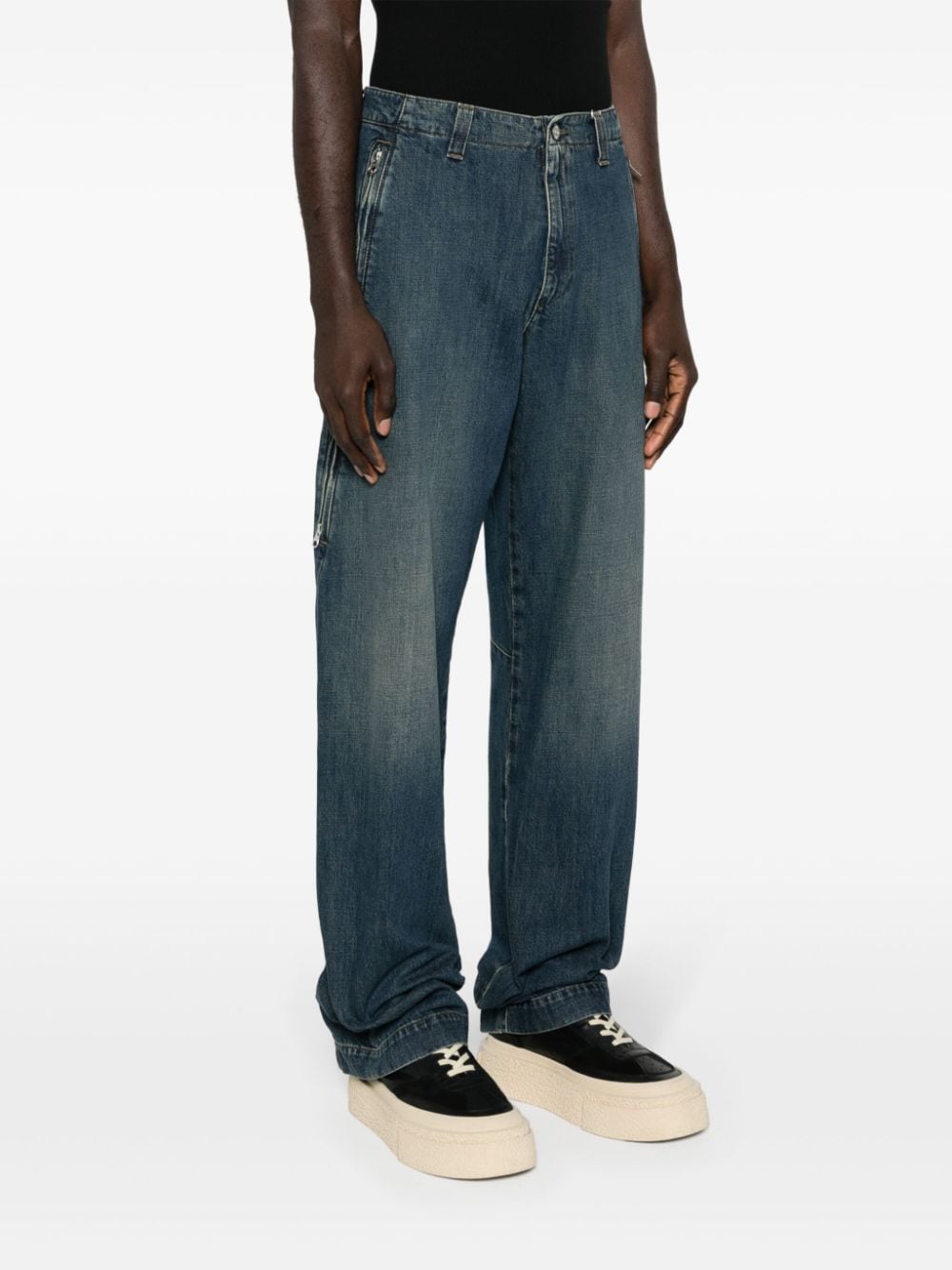 MM6 Maison Margiela Straight denim jeans