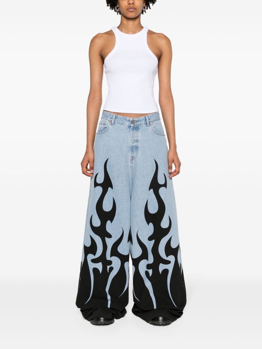 Vetements Top i Bardhë