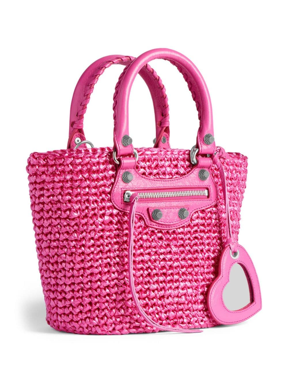 Çantë e vogël shpine Balenciaga Le Cagole Panier