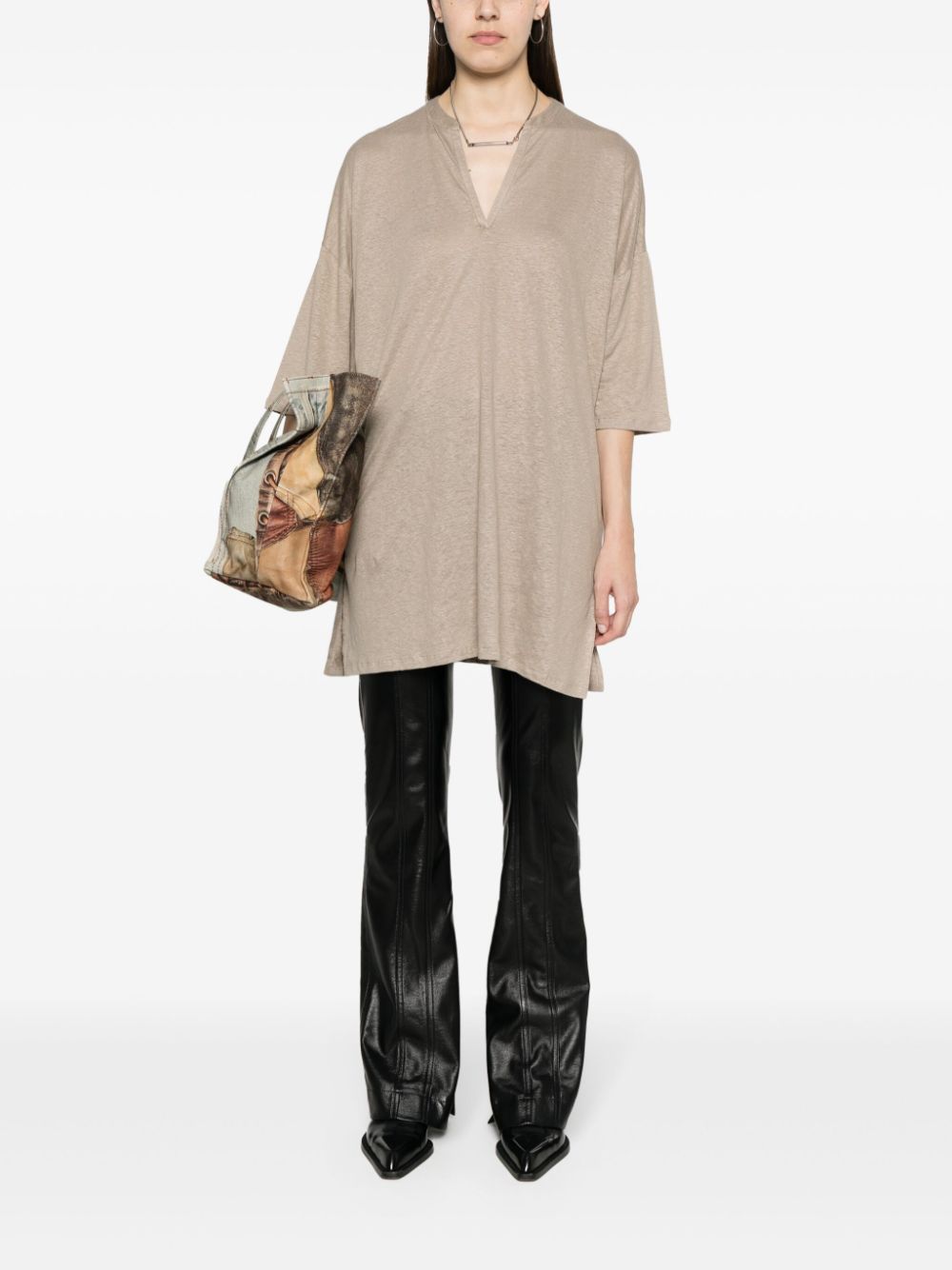 Fustan Mbresëlënës Ngjyrë Merimangë