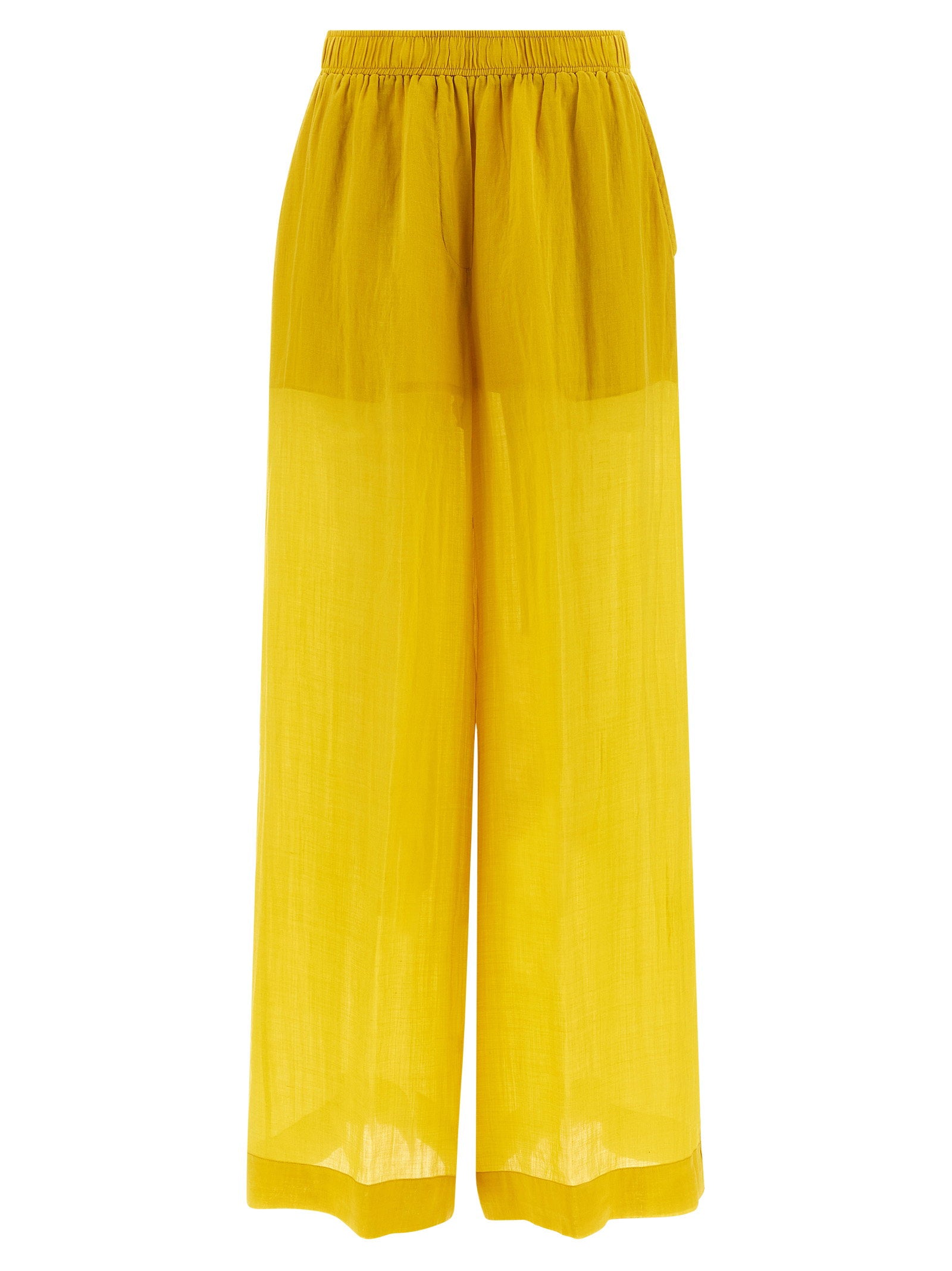 Nude Palazzo Pants