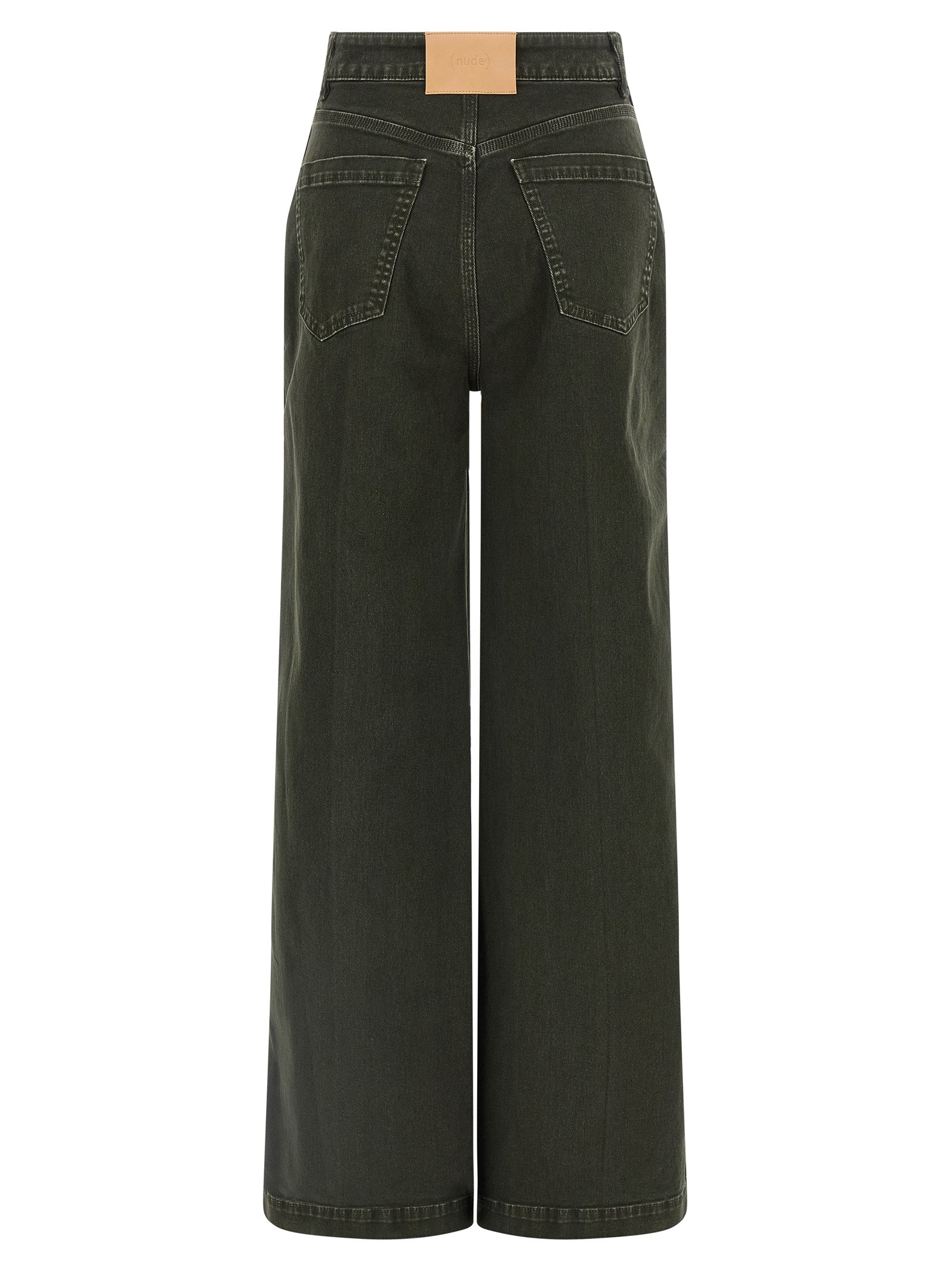 Nude Wide Leg Jeans