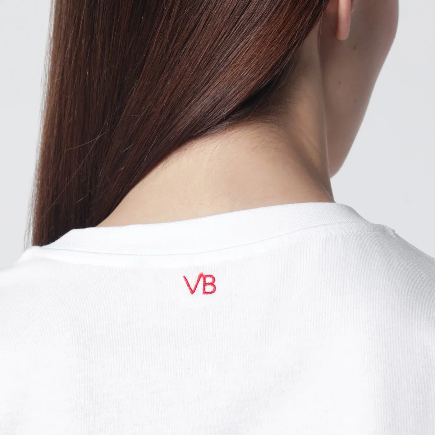 Victoria Beckham White cotton “It’s Fine” T-shirt