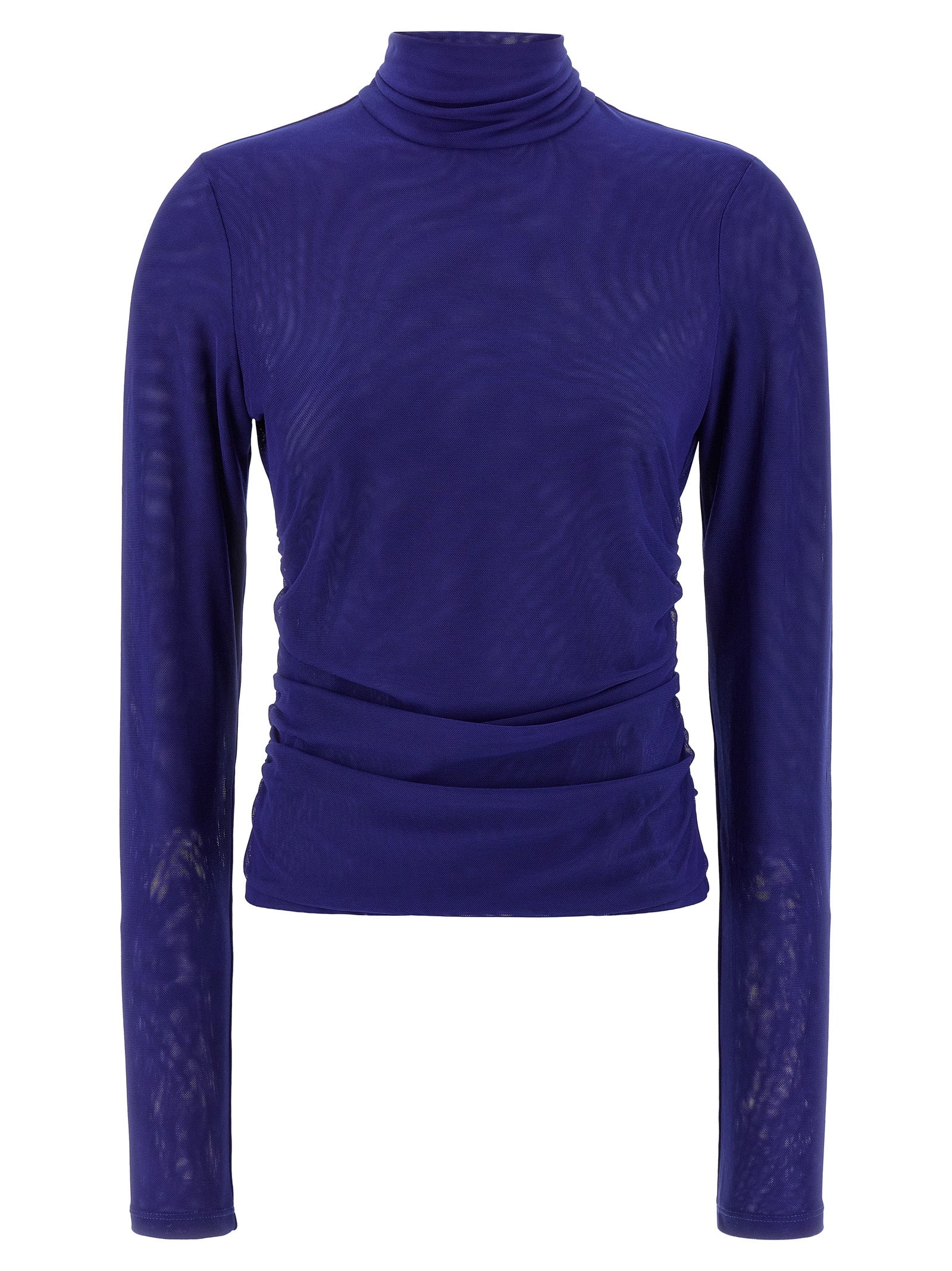 Rotate Birger Christensen Mesh Rouched Sweater