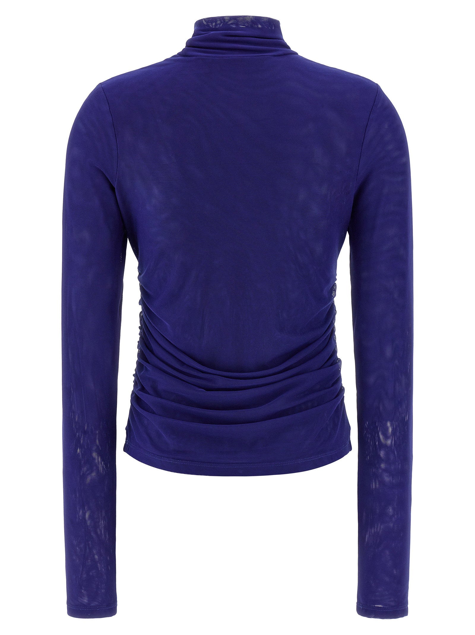 Rotate Birger Christensen Mesh Rouched Sweater