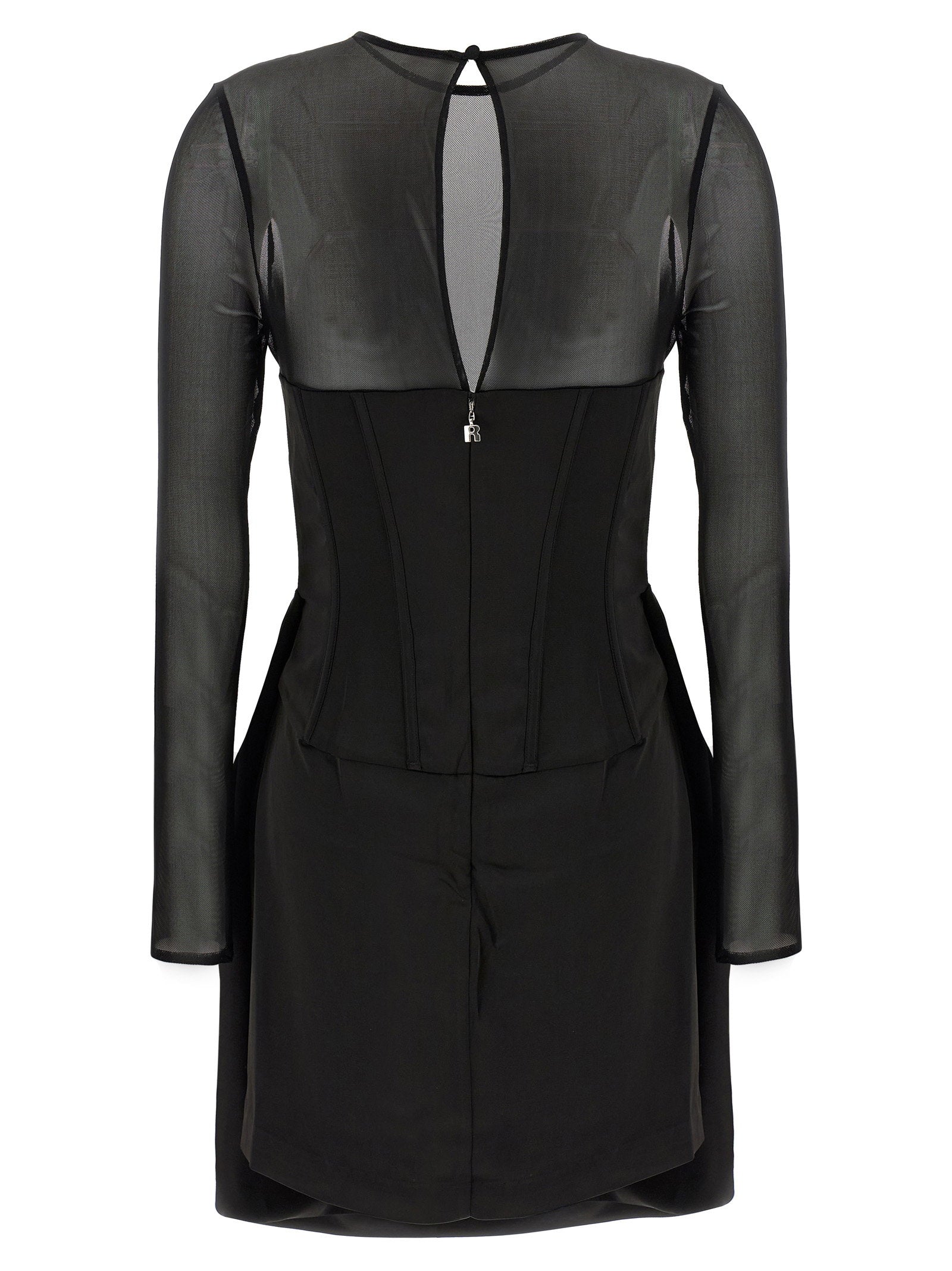 Rotate Birger Christensen Satin Corset Mini Dress