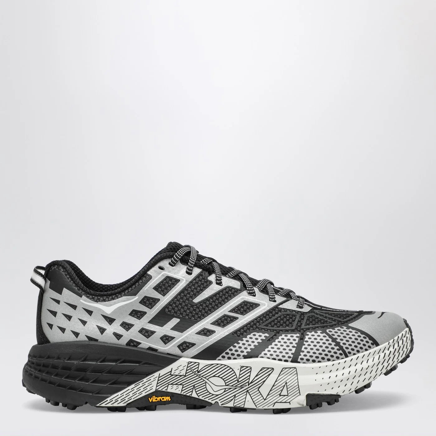 Hoka One One Speedgoat 2 Sneakers in Black/Stardust