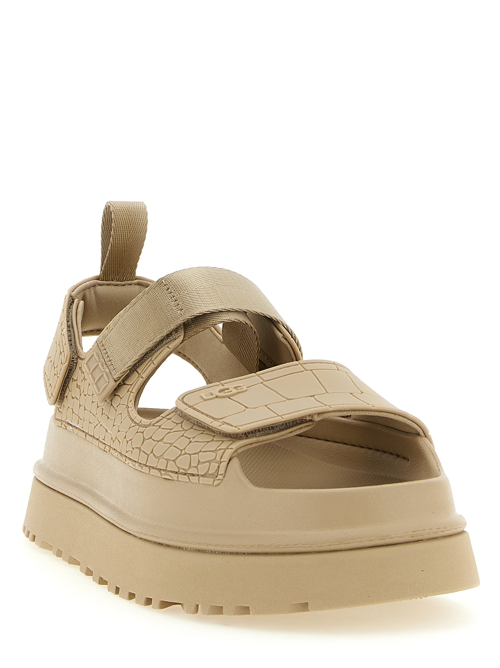 UGG Goldenglow Embossed Sandals