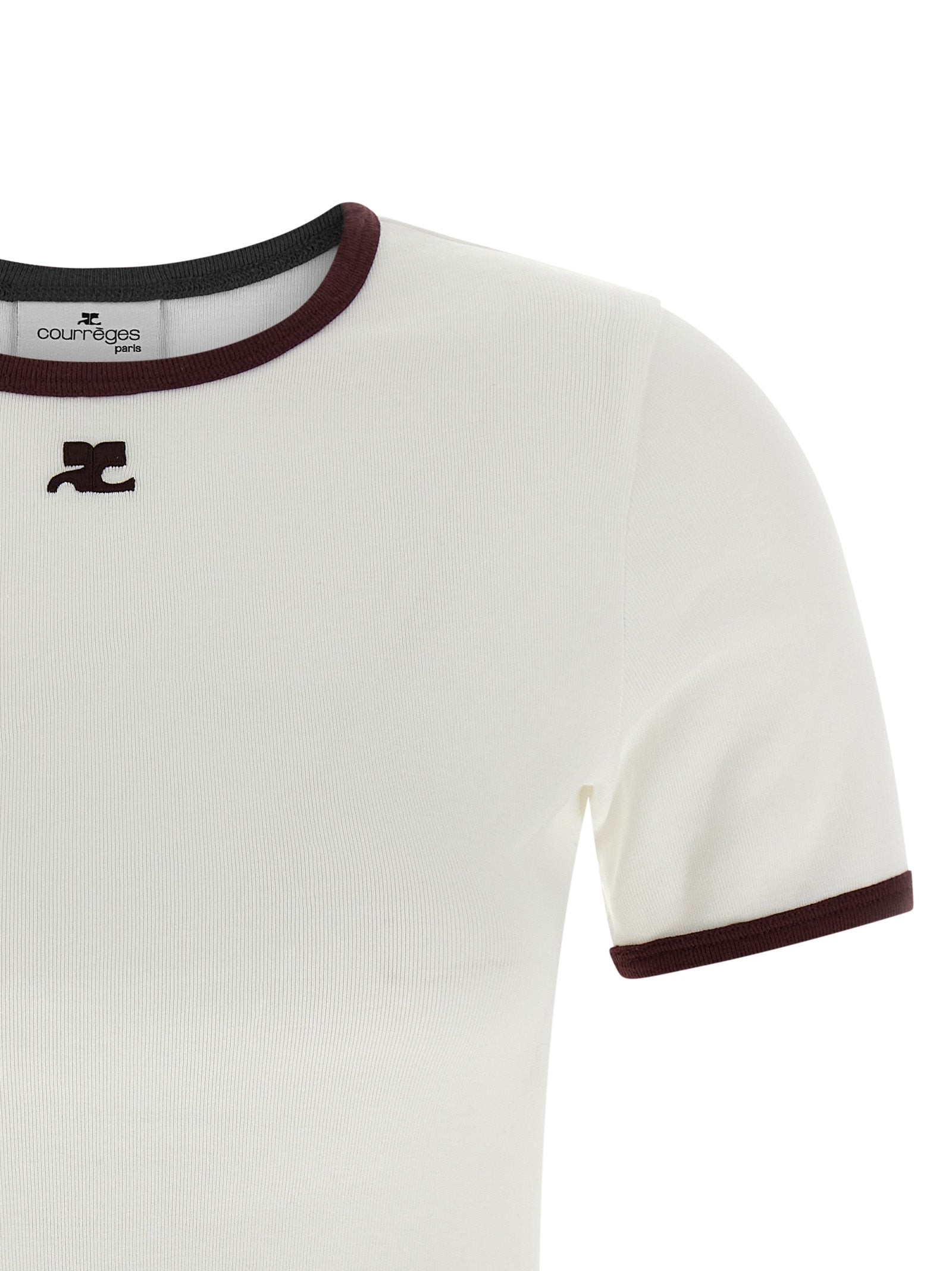 Courreges Signature Contrast T-shirt