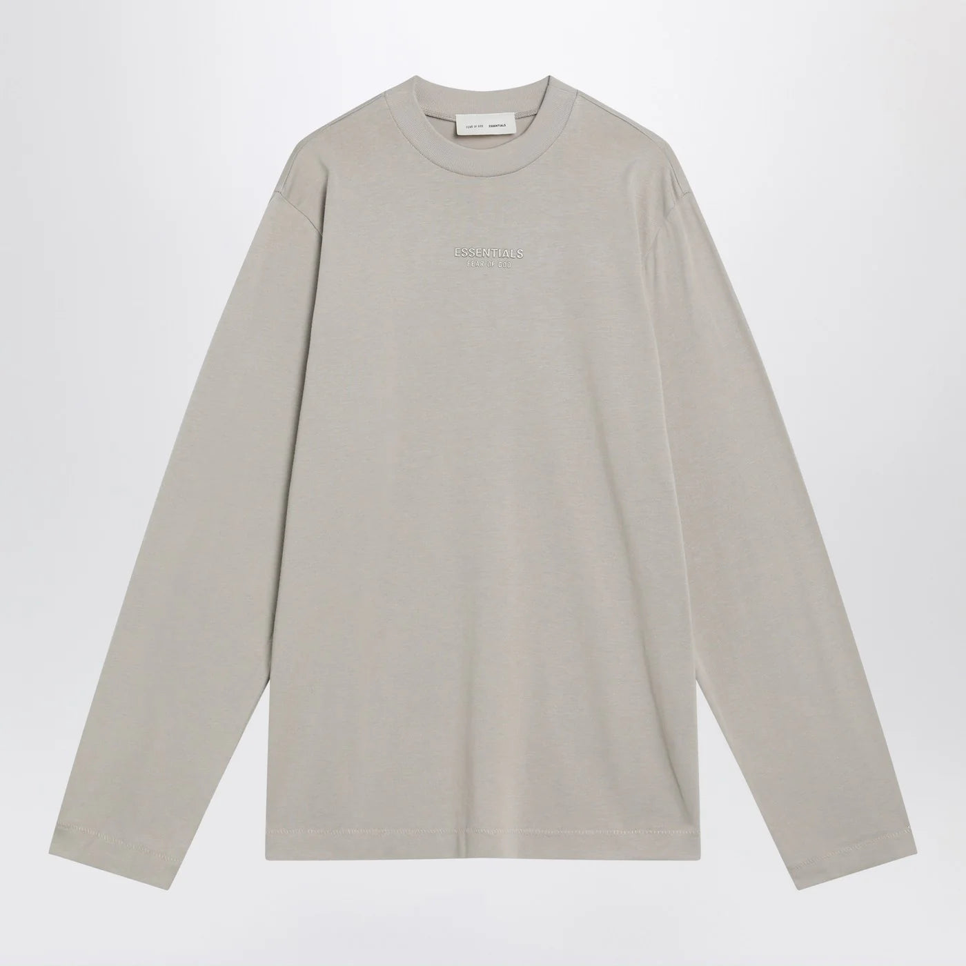 Fear of God Essentials Greige cotton-blend top