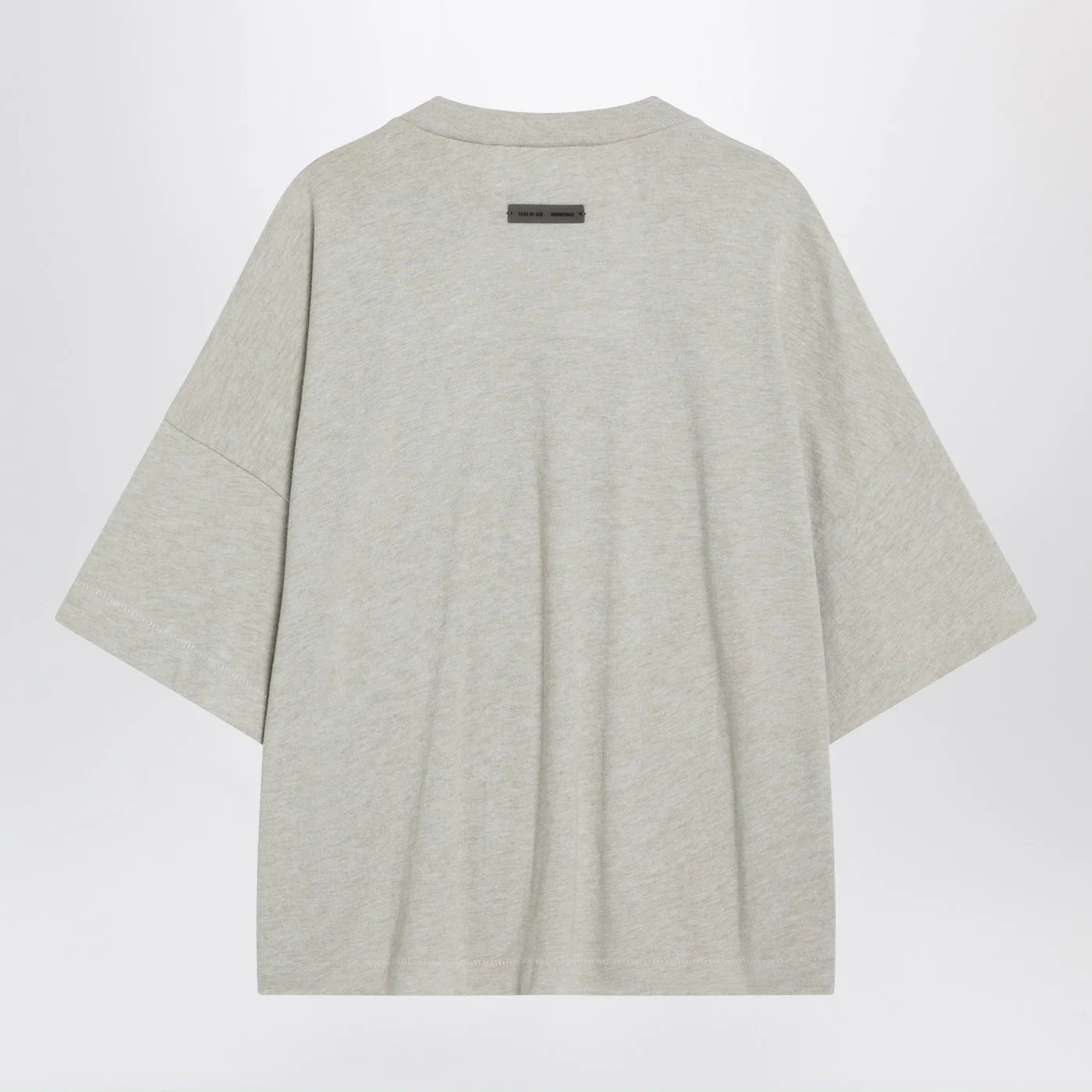 Fear of God Essentials Oversized greige cotton-blend T-shirt