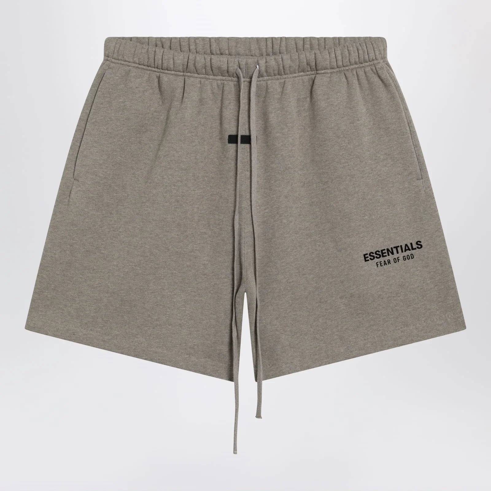 Fear of God Essentials Classic taupe fleece sports shorts